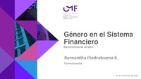 Presentación "Género en el Sistema Financiero" 2020