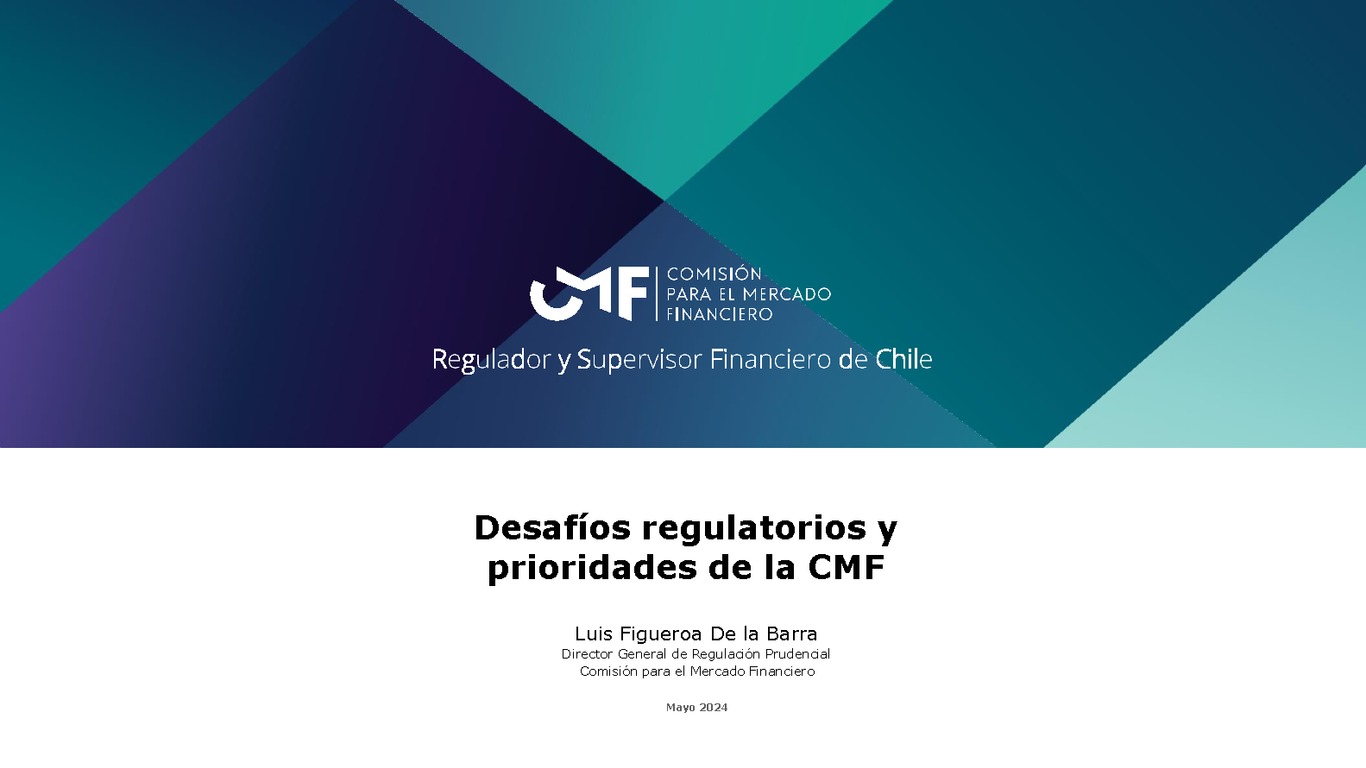 Desafíos regulatorios y prioridades de la CMF