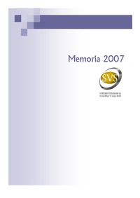 Memoria Anual 2007