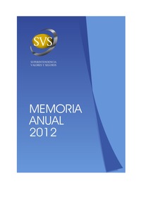 Memoria anual 2012